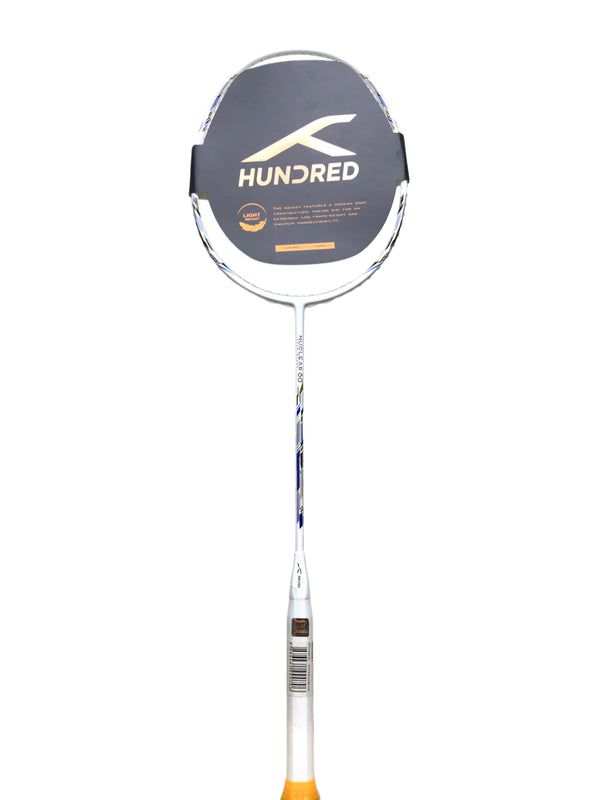 Hundred Badminton Racket Nuclear 60 White/Blue/Black